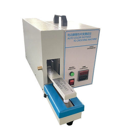 Dry and wet rubbing color fastness tester