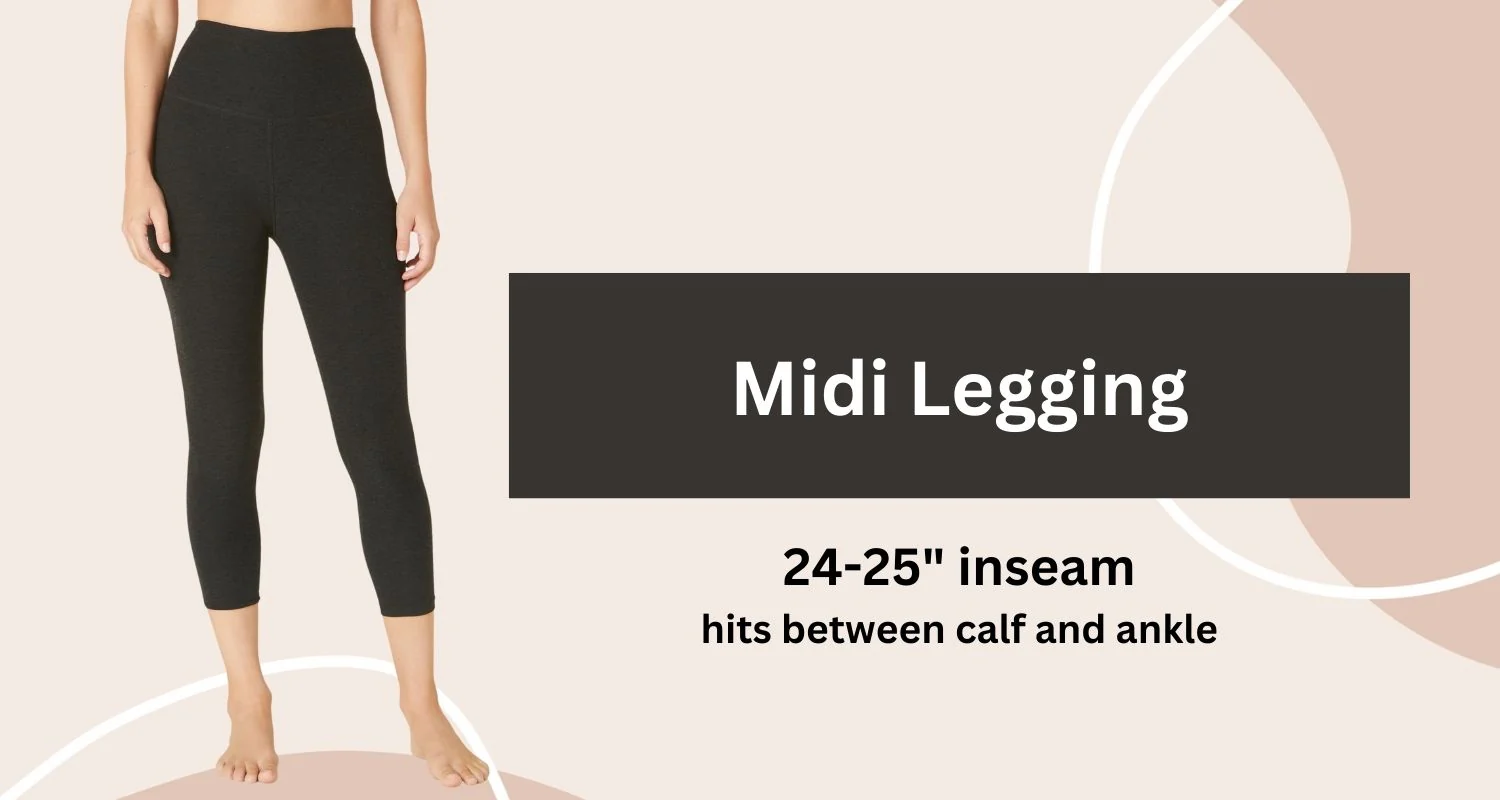 Midi-length-leggings