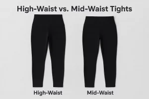 High-Waist vs. Mid-Waist Tights: What Makes High-Waist a Better Option?