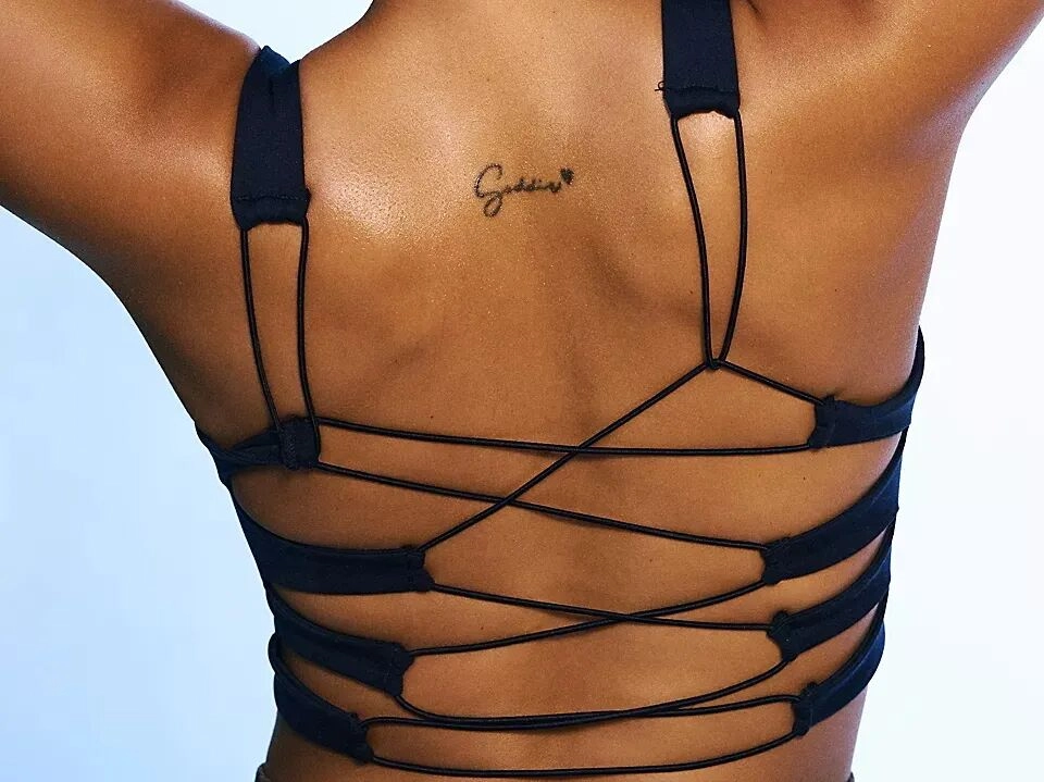 Strappy Back Design for Yoga Wear