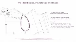 Armhole Construction Principles | Pattern Formula Guide