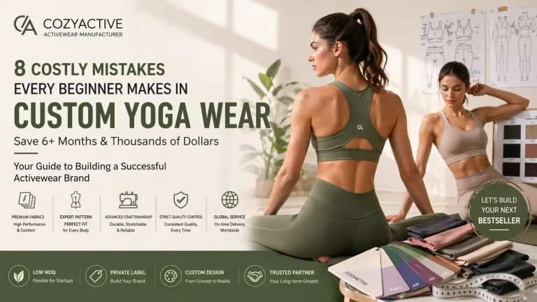 Custom Yoga Wear Manufacturer | Private Label Activewear | CozyActive