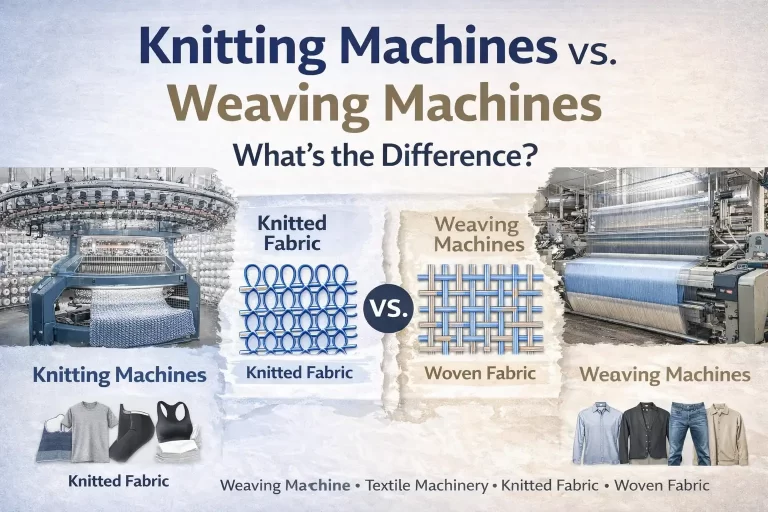 Knitting Machine vs Weaving Machine: What's the Real Difference?