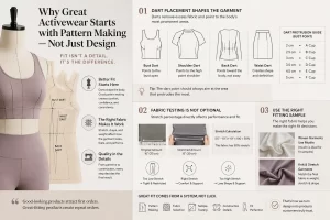 Why Great Activewear Starts with Pattern Making - Not Just Design