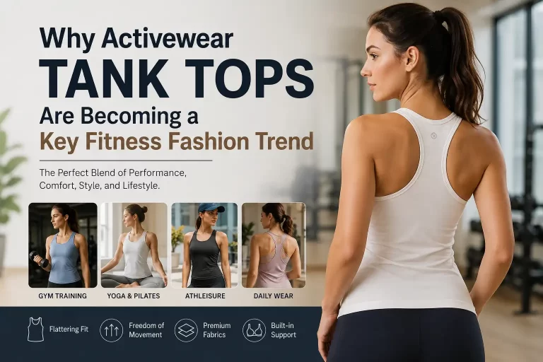 Why Activewear Tank Tops Are a Fitness Trend