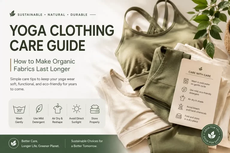 Yoga Clothing Care Guide: Make Organic Fabrics Last Longer