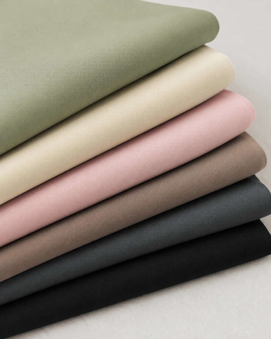 Performance fabric options for custom yoga shorts