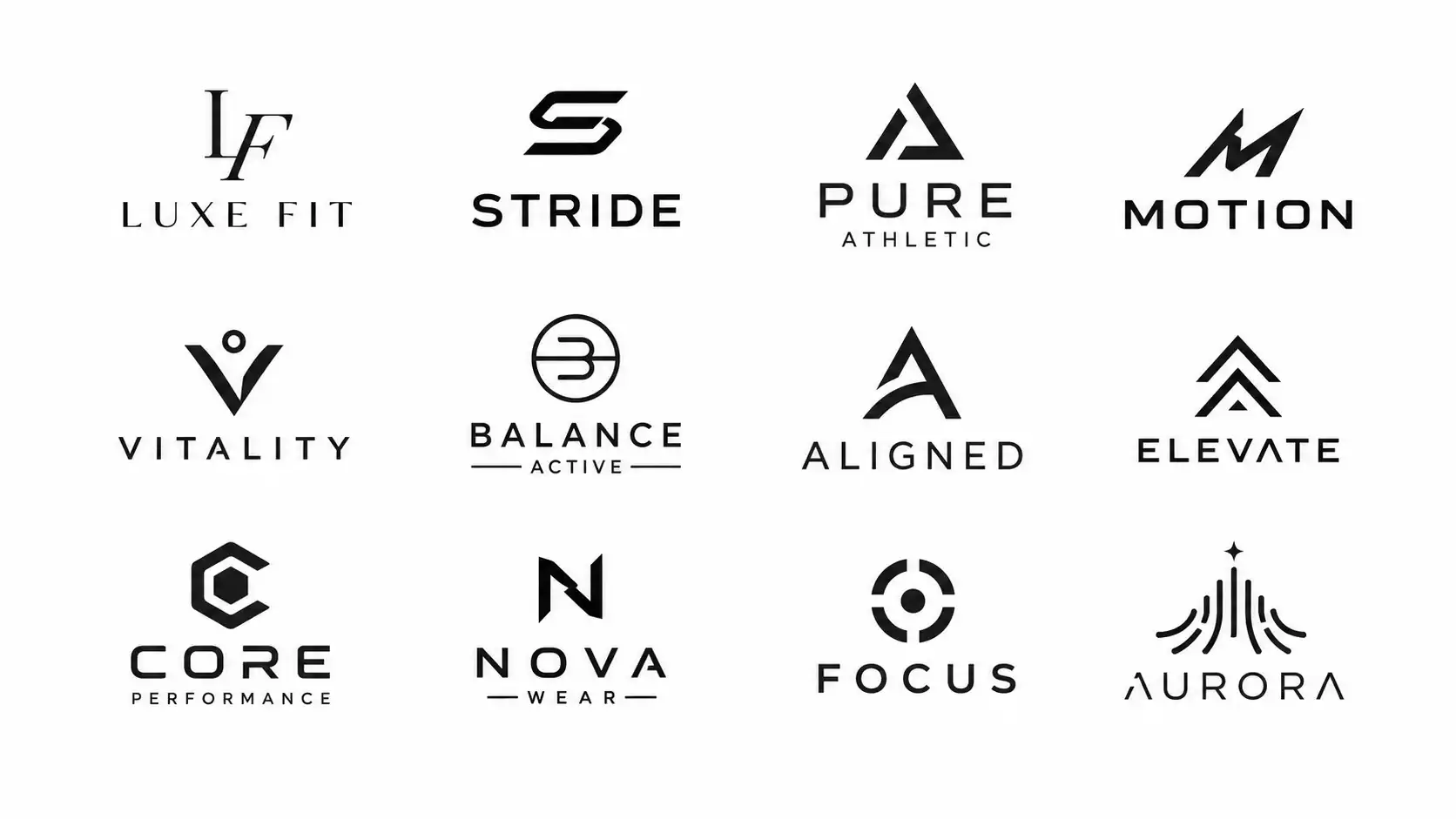 Selected activewear and sportswear brands that have worked with CozyActive