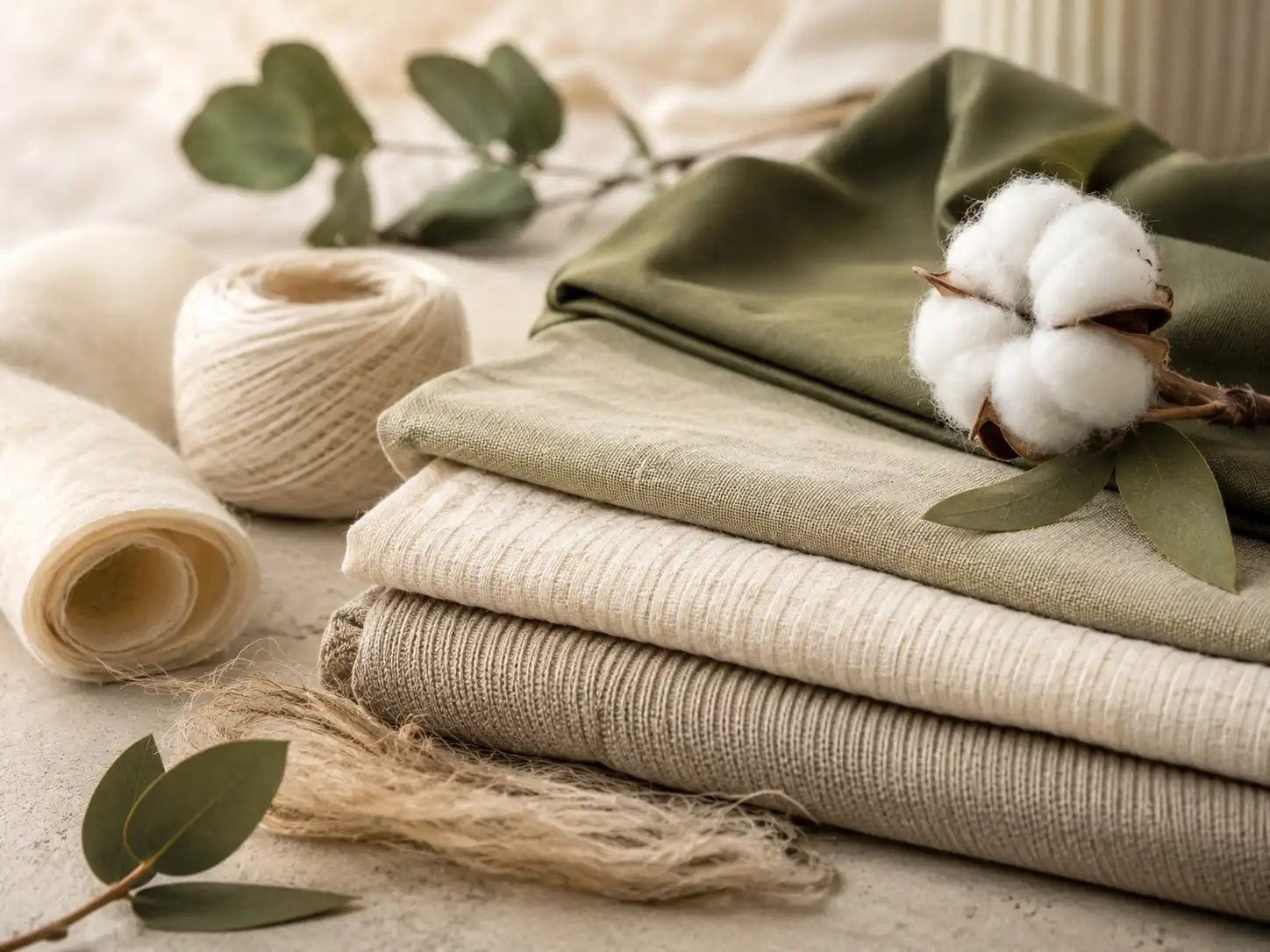 Organic natural and recycled fabric options for activewear development